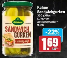 AEZ Kühne Sandwichgurken Angebot
