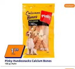 Action Pinky hundesnacks calcium bones Angebot