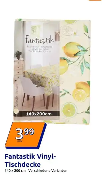 Action Fantastik vinyl-tischdecke Angebot