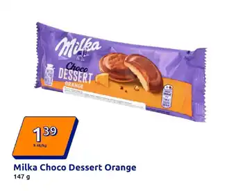 Action Milka choco dessert orange Angebot