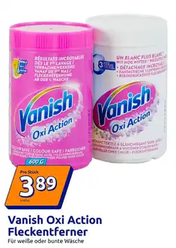 Action Vanish oxi action colour safe Angebot