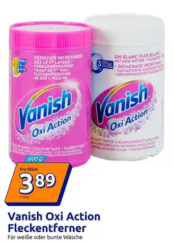 Action Vanish oxi action colour safe Angebot