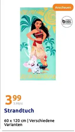 Action Strandtuch Angebot