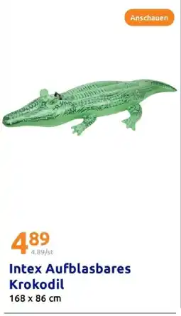 Action Intex aufblasbares krokodil Angebot
