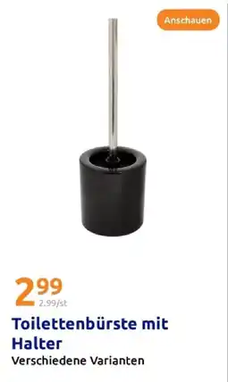 Action Toilettenbürste mit halter Angebot