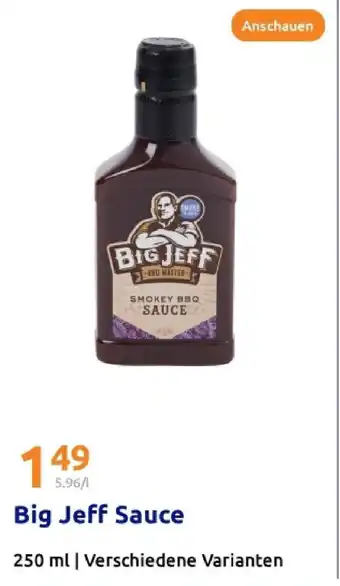 Action Big jeff sauce Angebot