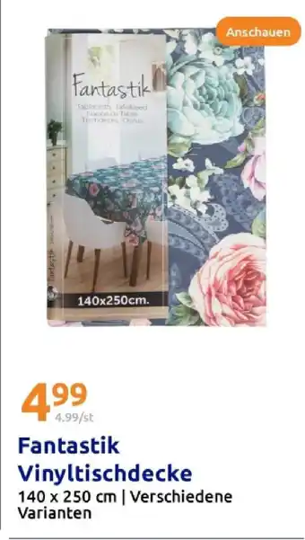 Action Fantastik vinyltischdecke Angebot
