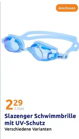 Action Slazenger schwimmbrille mit uv-schutz Angebot