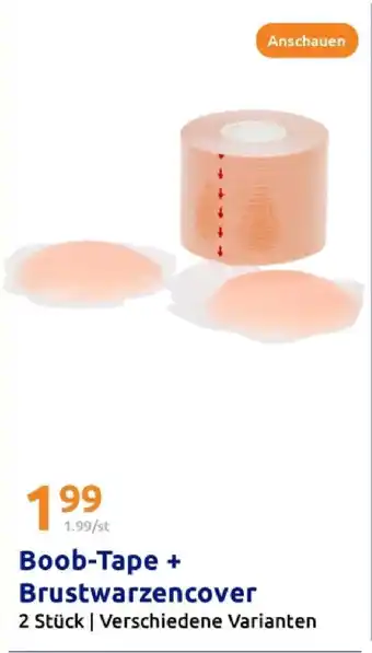 Action Boob-tape + brustwarzencover Angebot