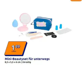Action Mini-beautyset für unterwegs Angebot