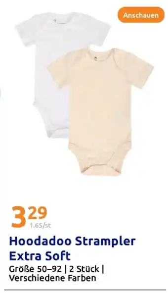 Action Hoodadoo strampler extra soft Angebot