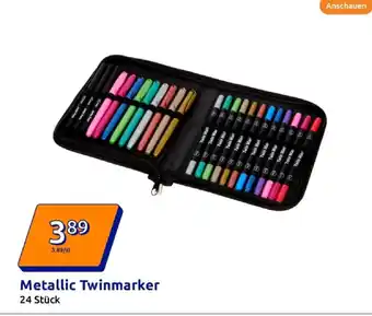 Action Metallic twinmarker Angebot