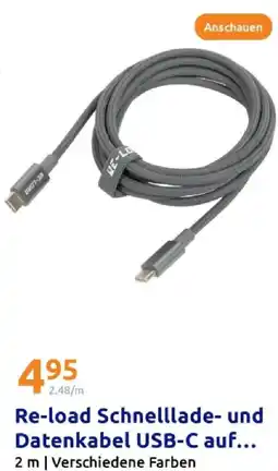 Action Re-load schnelllade- und datenkabel usb-c Angebot