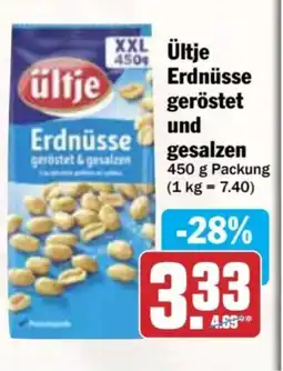 AEZ Ültje Erdnüsse gerüstet und gesalzan Angebot
