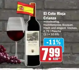 AEZ El Coto Rioja Crianza Angebot