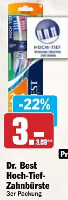 AEZ Dr. Best Hoch-Tief- Zahnbürste Angebot
