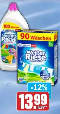 AEZ Weißer Riese Waschmittel Angebot