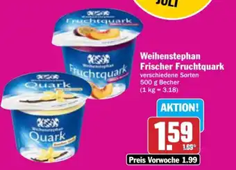 AEZ Weihenstephan Frischer Fruchtquark Angebot