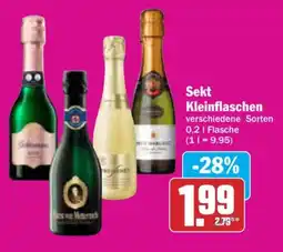 AEZ Sekt Kleinflaschen Angebot