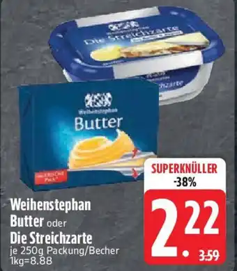 Edeka Weihenstephan Butter oder Die Streichzarte Angebot