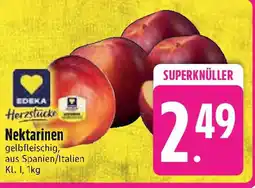 Edeka EDEKA Herzstücke Nektarinen Angebot