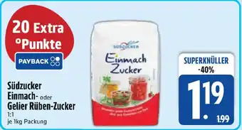 Edeka Südzucker Einmach- oder Gelier Rüben-Zucker Angebot