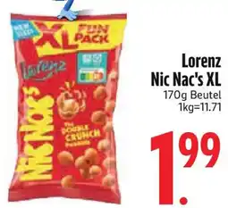 Edeka Lorenz Nic Nac's XL Angebot