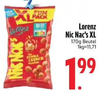Edeka Lorenz Nic Nac's XL Angebot