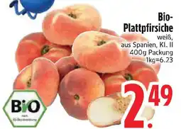 Edeka Bio- Plattpfirsiche Angebot