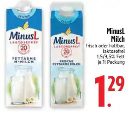 Edeka MinusL Milch Angebot