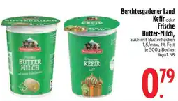 Edeka Berchtesgadener Land Kefir oder Frische Butter-Milch, Angebot