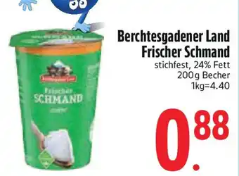 Edeka Berchtesgadener Land Frischer Schmand Angebot