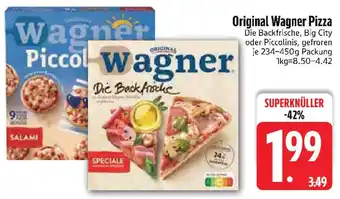 Edeka Original Wagner Pizza Angebot