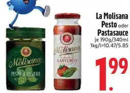 Edeka La Molisana Pesto oder Pastasauce Angebot