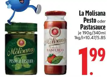 Edeka La Molisana Pesto oder Pastasauce Angebot
