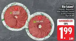 Edeka Wiltmann Bio-Salami Angebot
