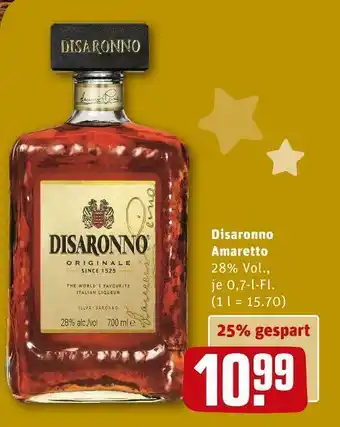 REWE Disaronno amaretto Angebot