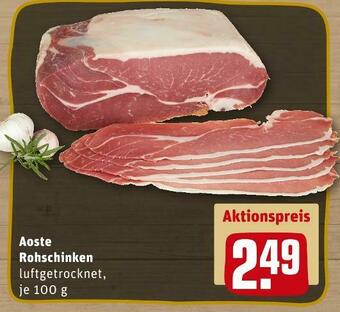 REWE Aoste rohschinken Angebot