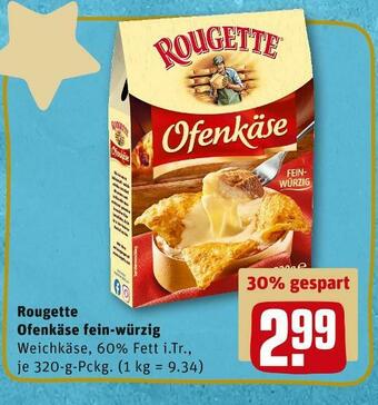 REWE Rougette ofenkäse fein-würzig Angebot