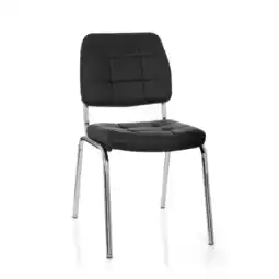 Netto Marken-Discount hjh OFFICE Vierfußstuhl PICENO V Kunstleder ohne Armlehnen Angebot
