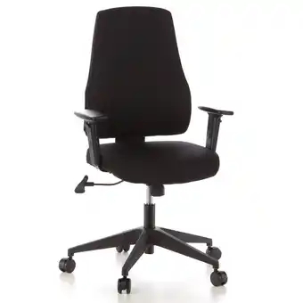 Netto Marken-Discount hjh OFFICE Profi Bürostuhl PRO-TEC 100 Stoff mit Armlehnen (höhenverstellbar) Angebot