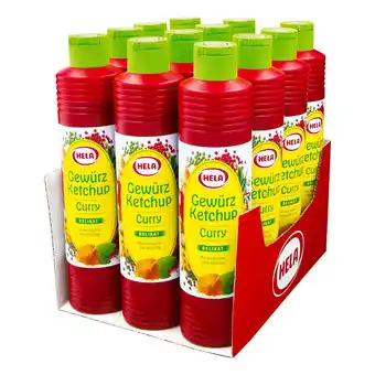 Netto Marken-Discount Hela Gewürz Ketchup Curry delikat 800 ml, 12er Pack Angebot