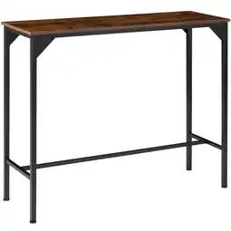 Netto Marken-Discount tectake Bartisch, Industrial Style, rechteckig, 120 x 40 x 100,5 cm Angebot