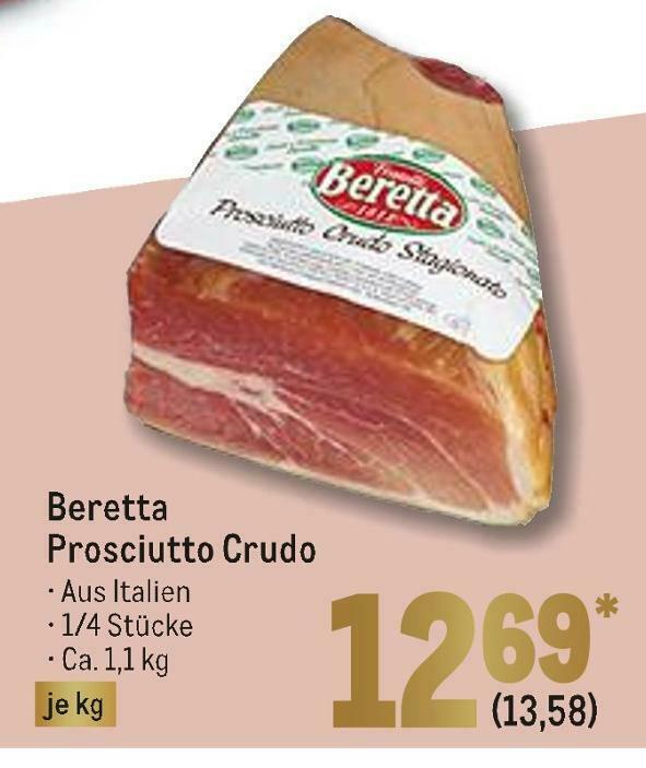 Beretta prosciutto crudo Angebot bei METRO
