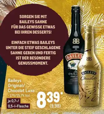 METRO Baileys original/chocolat luxe Angebot