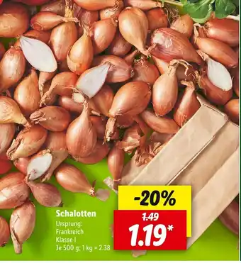 Lidl Schalotten Angebot