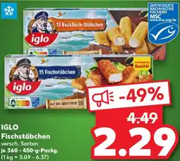 Kaufland IGLO Fischstäbchen Angebot