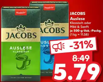Kaufland JACOBS Auslese Angebot
