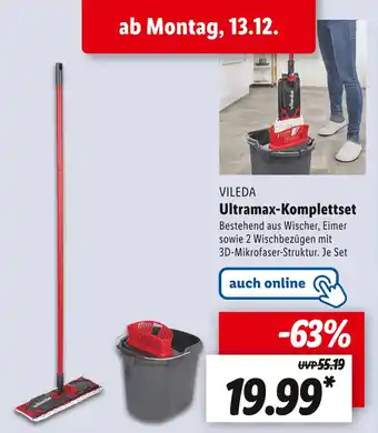 Lidl Vileda ultramax-komplettset Angebot