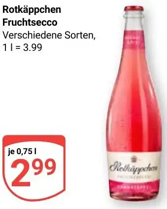 Globus Rotkäppchen Fruchtsecco Angebot
